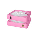 Thermaltake CT120 EX Reverse ARGB Sync PC Cooling Fan Pink (3-Pack, 120 mm)