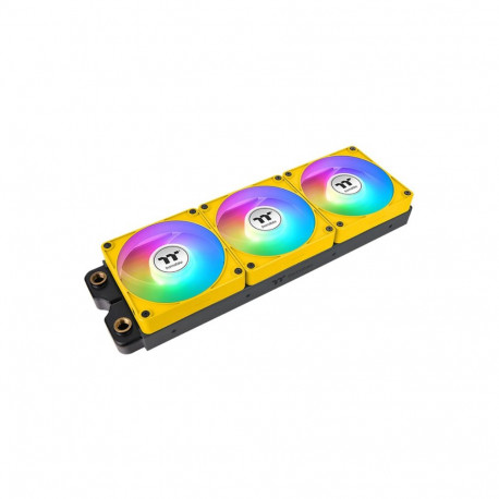 PC jahutusventilaator CT140 EX tagurpidi ARGB sünkroonimine bumblebee 3-pakk 140mm, kollane