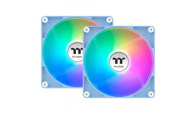 CT140 Reverse ARGB Sync PC Cooling Fan Hydrangea Blue (hellblau, 2er Pack, Reverse, 140 mm)