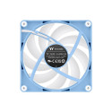 Thermaltake CT140 Reverse ARGB Sync PC Cooling Fan Hydrangea Blue (light blue, pack of 2, reverse, 1