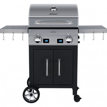 Deluxe Grillcenter VG 7000 Devil’s Choice (edelstahl/schwarz, 2.800 Watt)