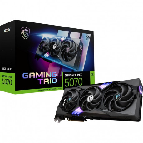 GeForce graafikakaart RTX 5070 12G GAMING TRIO OC DLSS 4, 3x DisplayPort, 1x HDMI 2.1