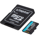 Kingston Canvas Go! Plus 256 GB microSDXC (black, UHS-I U3, Class 10, V30, A2)