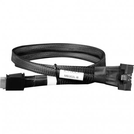 Kaabel MCIO x8 SFF-TA-1016 > 2x OCuLink 4i SFF-8611 50cm, must