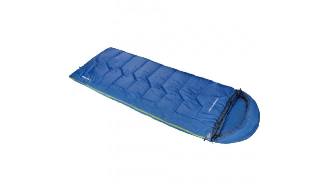 High Peak Vagabond 300 sleeping bag (blue/dark blue, with hood)