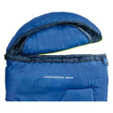 High Peak Vagabond 300 sleeping bag (blue/dark blue, with hood)