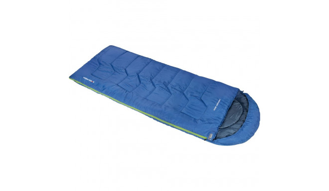 High Peak Frazer 200 sleeping bag (blue/dark blue, with hood)