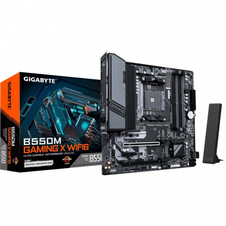 B550M GAMING X WIFI6 (schwarz/grau)