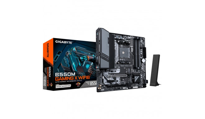 B550M GAMING X WIFI6 (schwarz/grau)