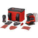 Einhell Power X-Change Cordless Hand Sander TE-OS 18/113 3X Li-Solo, 18 Volt (red/black, without bat