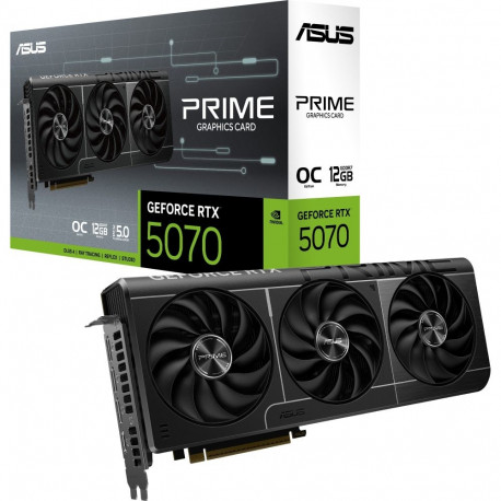 GeForce RTX 5070 PRIME OC (DLSS 5, 3x DisplayPort, 1x HDMI 2.1)