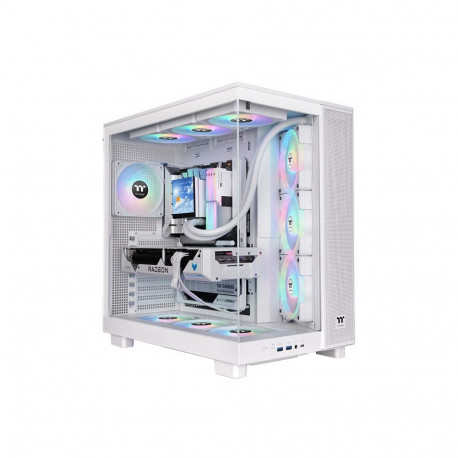 View 380 XL TG ARGB  (weiß, Tempered Glass x 2)
