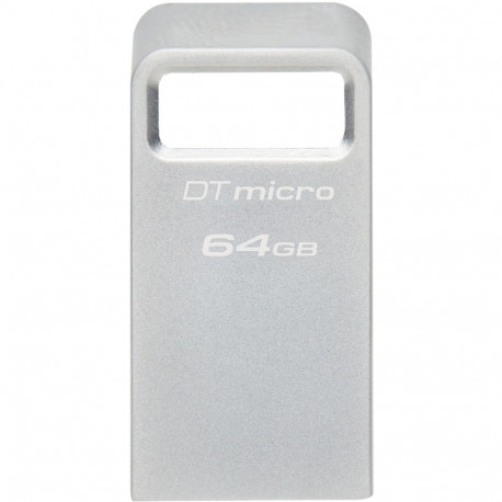 DataTraveler Micro 64 GB (silber, USB-A 3.2 Gen 1)