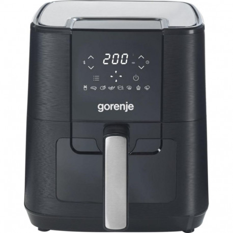 Gorenje air fryer AF1350DWB (black, 1,350 watts, 5.4-liter basket, with viewing window)