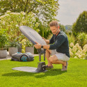 Gardena Garage for Robotic Lawnmowers (grey/orange, for SILENO minimo, SILENO life, SILENO city)