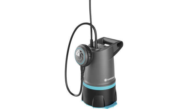 Gardena Clear/Dirty Water Submersible Pump 20000 BASIC, Submersible/Pressure Pump (grey/Black, 550 W