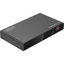 Digitus 8K HDMI Splitter, 1x2 (black, with downscaler)