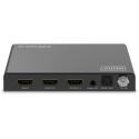 Digitus 8K HDMI Splitter, 1x2 (black, with downscaler)