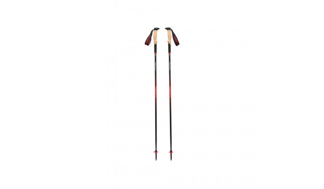 Black Diamond Pursuit Carbon Z trekking poles (anthracite/orange, 1 pair, 125 cm)