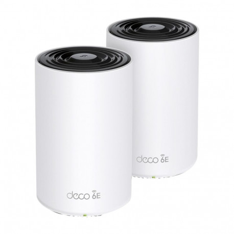 Deco mesh-ruuterid XE75 2-pakk tri-band, valge