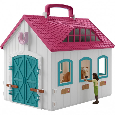 Schleich Horse Club Open Stable "Small Horseshoe"
