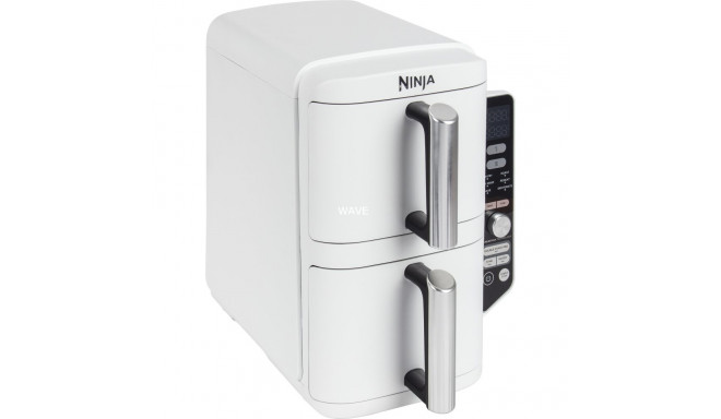 Ninja Double Stack XL 2-Tier Air Fryer SL400EUWH (white, 2,470 watts, 2 baskets each 4.75 liters)