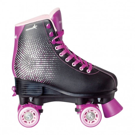 Rollschuh Disco Gr. 35-38 (lila/schwarz)