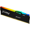 Kingston DDR5 - 16GB - 6000 - CL - 30, single (black, KF560C30BBEA-16, FURY Beast RGB, INTEL XMP, AM