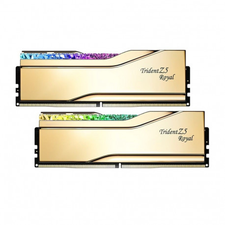 G.Skill DDR5 - 48GB - 6000 - CL - 28, single (gold, F5-6000J2836F24GX2-TR5NG, Trident Z5 Royal Neo, 