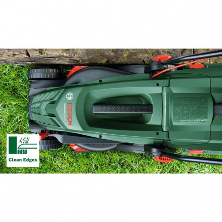 Bosch Powertools Electric Lawnmower EasyRotak 32-205 (green, 1,200 watts, width 32 cm)