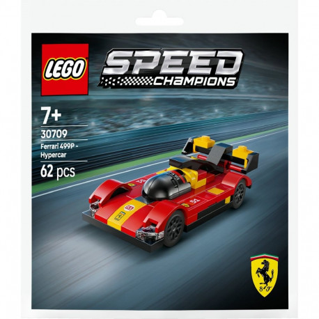 Ferrari supersportauto 499P Speed Champions 30709, polükott