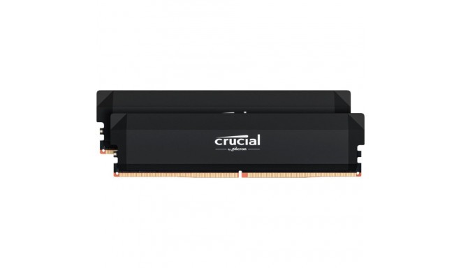 Crucial DDR5 - 64GB - 6000 - CL - 40 (2x 32 GB) Dual Kit, RAM (black, CP2K32G60C40U5B, PRO OC, INTEL