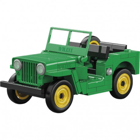 COBI Jeep Willys CJ-2A, construction toy (green)