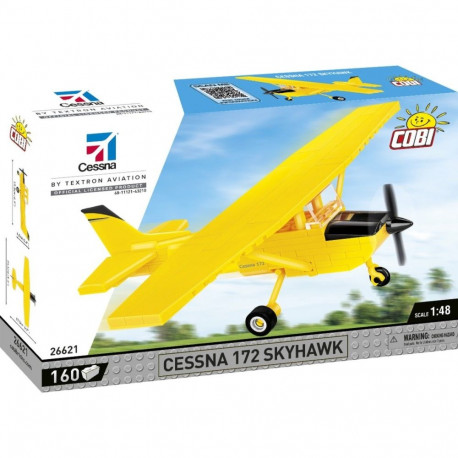 COBI Cessna 172 Skyhawk, construction toy (yellow)