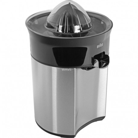 CitrusQuick 5 Zitruspresse CJ5050 (schwarz/edelstahl, 60 Watt, direkter Saftauslauf)