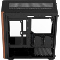 Aerocool D501A-G-BK-v2, tower case (black/wood)