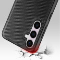 Nevox StyleShell NYLO, mobile phone case (black, Samsung Galaxy S25 Plus)