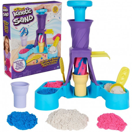 Kinetic Sand - Softeis Station (396 Gramm Sand)