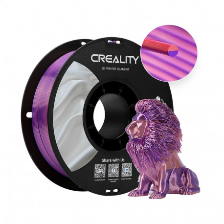 CR-Silk PLA Filament Rosa/Lila, 3D-Filament (1 kg, 1,75 mm, auf Rolle)