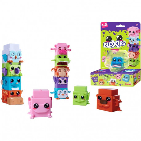 Bloxies mängufiguurid Serie 1 4-pakk segapakendis