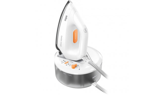 Braun CareStyle Compact IS 2132 WH, steam ironing station (white/orange)