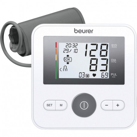 Beurer BM 27+ upper arm blood pressure monitor (white/black)