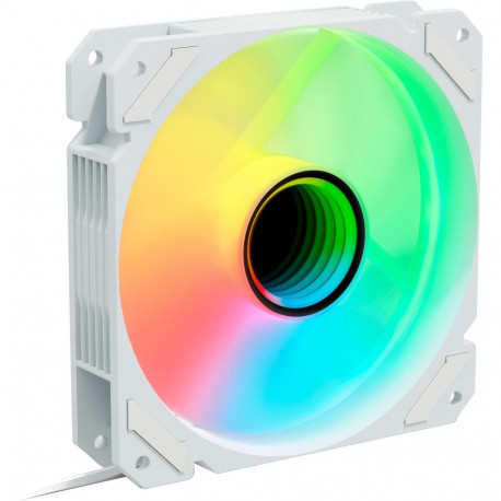 SHARK Mirror RGB PWM (weiß, 120 mm)