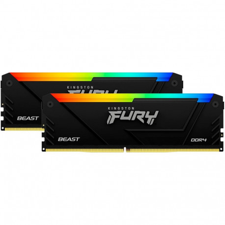 mälumoodul KF432C16BB2AK2/64 64GB DDR4-3200 (2x32GB) Beast RGB Intel XMP, must