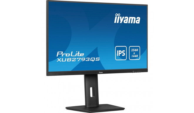 iiyama ProLite XUB2793QS-B7, LED monitor - 27 - black (matt), QHD, IPS, Adaptive-Sync, 100Hz panel