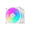DeepCool FD14 ARGB WH 140x140x25, case fan (white, pack of 3, 140 mm)