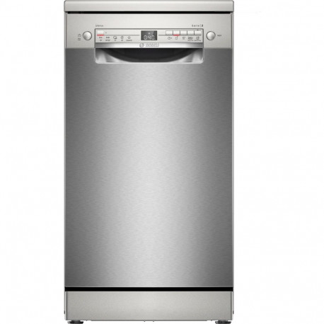 SPS2HKI42E Serie 2 Home Connect 45cm, roostevaba teras (harjatud)
