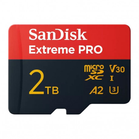 Extreme PRO microSDXC 2 TB (UHS-I U3, Class 10, V30, A2)