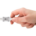 Goobay Ethernet adapter cable USB-C 3.2 Gen2 > RJ-45 (white, 10 meters)