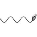 Goobay Ethernet adapter cable USB-A 3.2 Gen1 > RJ-45 (black/grey, 5 meters)